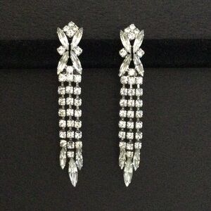 Continental Vintage Crystal Earrings